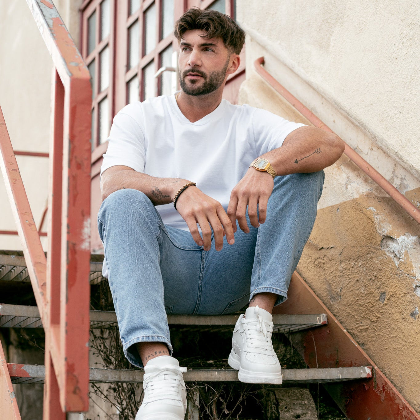 ALTURASHOES  WHITE CASUAL - GLOW ORGANIC