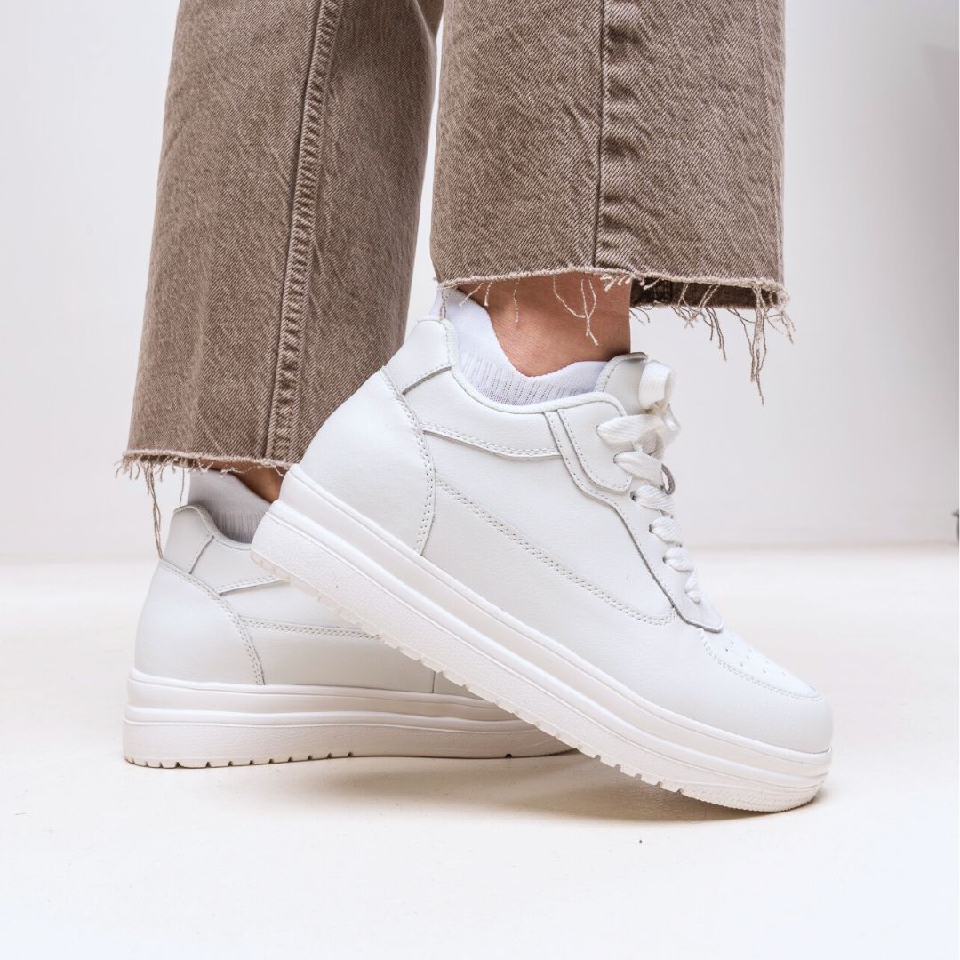 ALTURASHOES WHITE CLASSY - GLOW ORGANIC